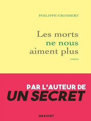 cover image of Les morts ne nous aiment plus